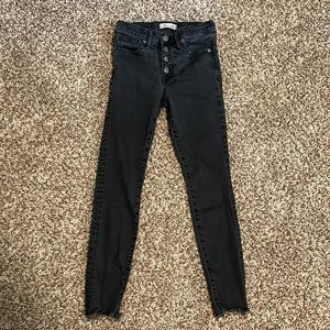 Madewell High-Rise Black Jeans